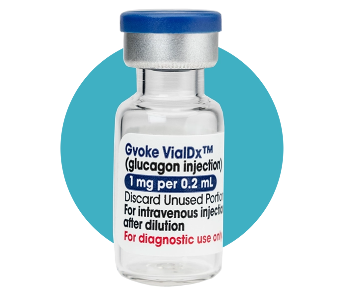 Gvoke VialDx medication vial